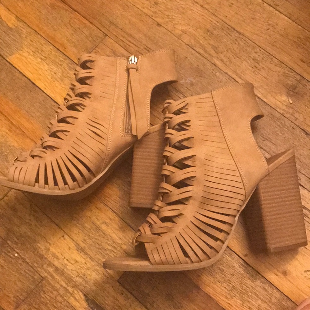 Dolce Vita Nude Sandal Booties